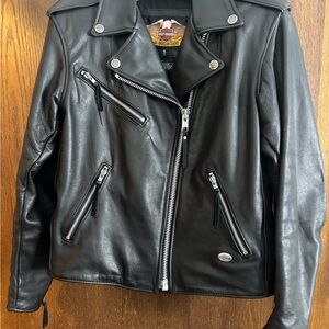 Harley-Davidson Black Leather Jacket